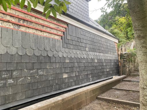 Lynton project, weather slating